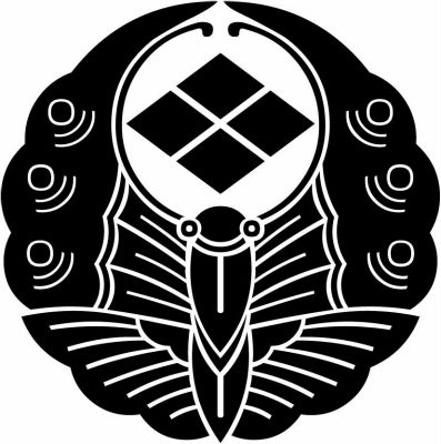 浮線蝶に武田菱