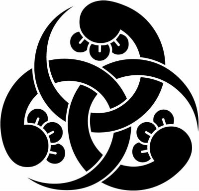 右金輪丁子巴・丁子金輪巴