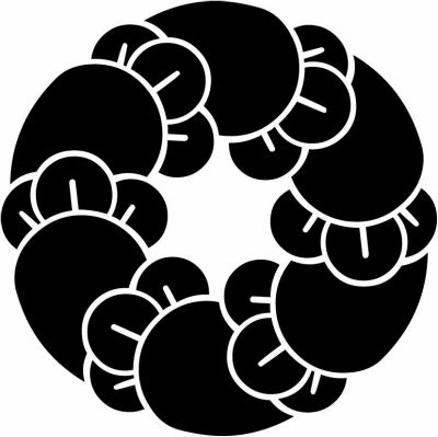 右六つ追い重ね丁子