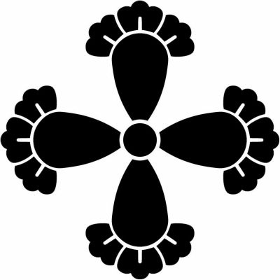 四つ花形丁子・四つ花丁子