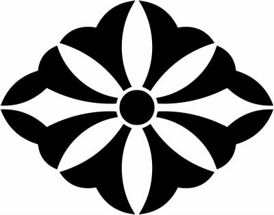 鉄仙崩し菱／鉄線崩し菱