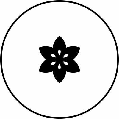 毛輪に豆花鉄仙／毛輪に豆花鉄線