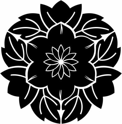 葉敷き花鉄仙／葉敷き花鉄線（１）