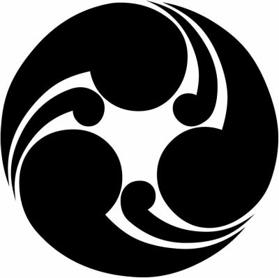 子持ち左三つ巴