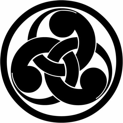 中輪に右金輪巴