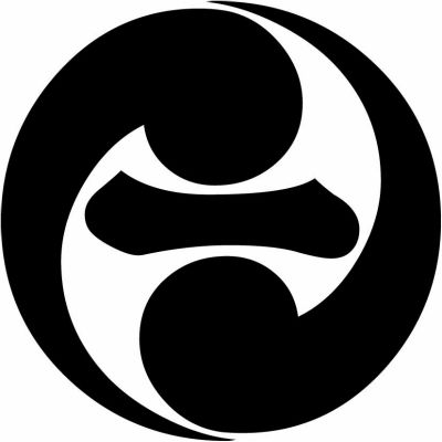 二つ巴に一の字