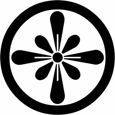 永井梨の切り口・永井家梨の切り口・永井唐梨（永井柰）・丸に梨の切り口