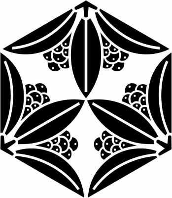 六角形三つ割り南天・亀甲三つ割り南天