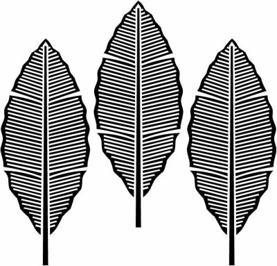 三つ立ち芭蕉（細目）