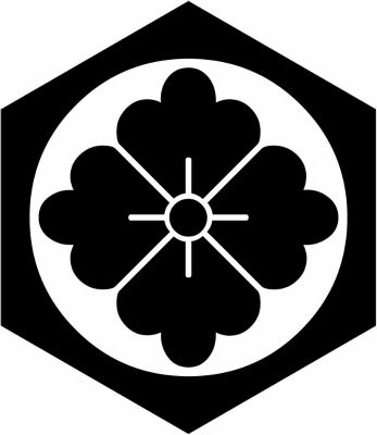 六角鉄砲花角・六角鉄砲角に花角