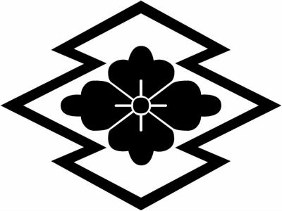 松皮菱に花菱・中陰松皮菱に花菱