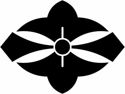 変わり二つ剣花菱・変わり剣鬼花菱