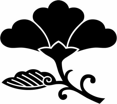 葉付き横見花菱