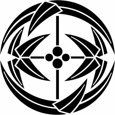 四つ羽根（１）・四つ羽根の丸