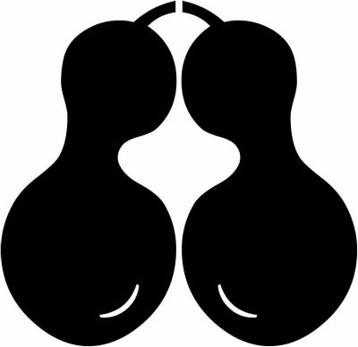 二つ対い瓢・二つ抱き瓢