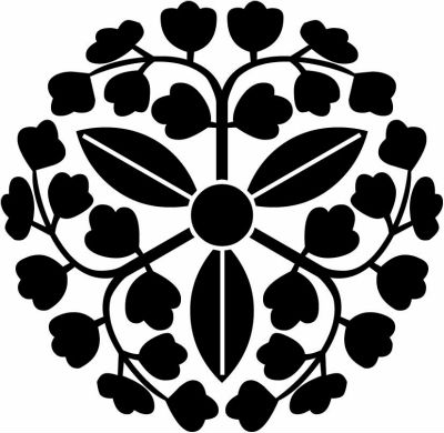 三つ葉散藤の丸