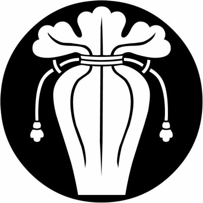 石持ち地抜き瓶子