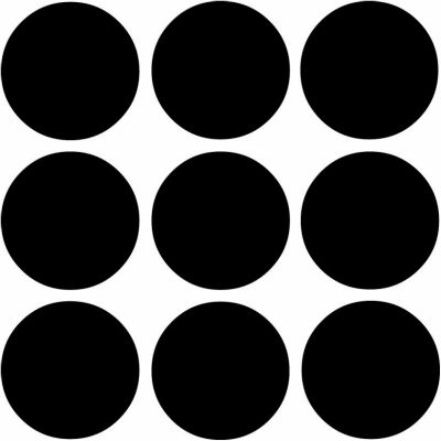 角九曜・並び九曜・平形九曜（１）・保科家並び九曜