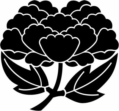 葉付き牡丹（１）