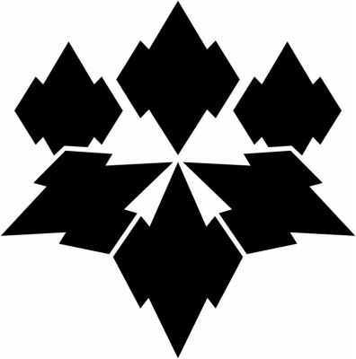 変わり松皮菱桐