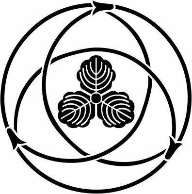 三つ組み松葉に三つ柏