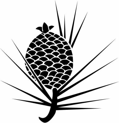 葉付き松笠・葉付き若松笠