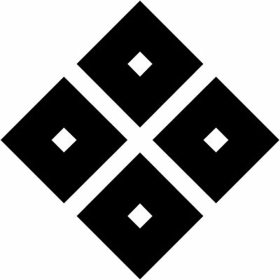 十一割り隅立て四つ目