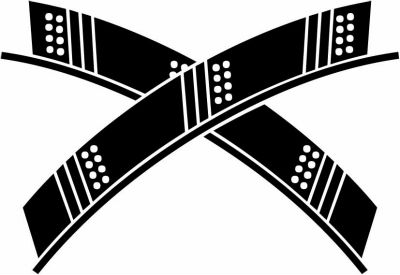 斑入り割り違い矢