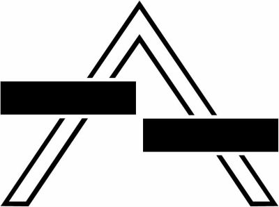 陰山形に二つ木・陰山形に二本