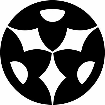 三つ変わり光琳山の字・頭合わせ変わり光琳三つ山の字