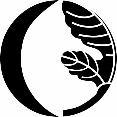 夕顔に月（２）・夕顔に三日月