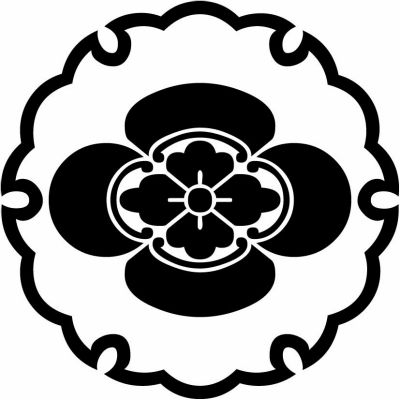 雪輪に木瓜（１）