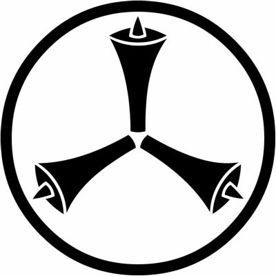 細輪に三つ蝋燭・細輪に尻合わせ三つ蝋燭