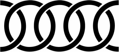 繋ぎ輪違い・違い輪繋ぎ