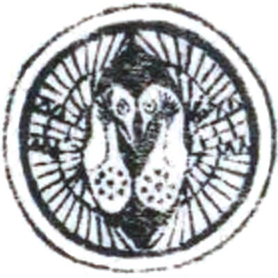 南部鶴・南部対い鶴・丸に対い鶴に九曜・丸に対い鶴胸に九曜