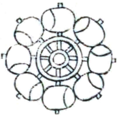 八つ水車・八つ柄杓車・八つ槌車
