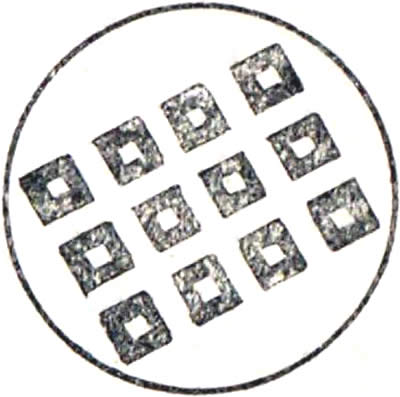 寄せ懸け十二目結