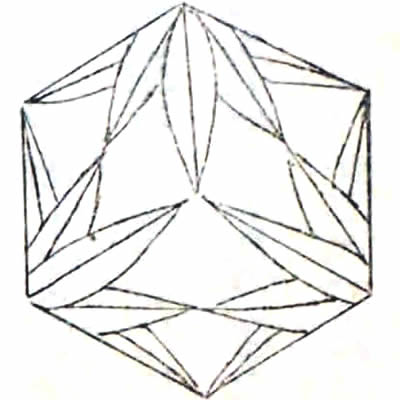亀甲笹（２）・亀甲五枚笹