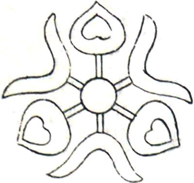 六つ矢尻・六つ鏃