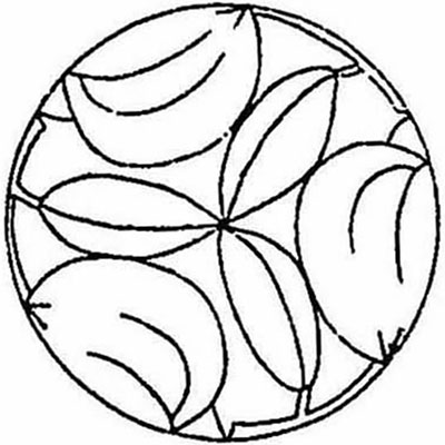 三つ割り茶の実