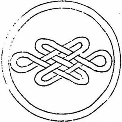 細輪に撫で宝結び