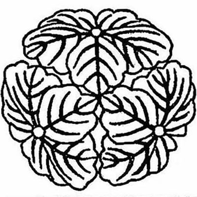 三つ蔦尻合わせ