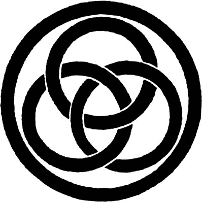 中輪に三つ輪違い