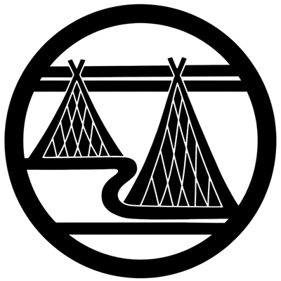 中輪に二つ引きに二つ干網に水