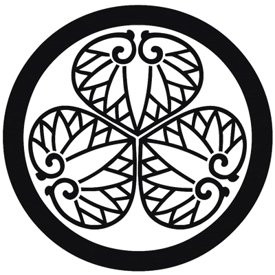 丸に中陰三つ葵