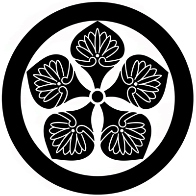 丸に変わり五つ葵