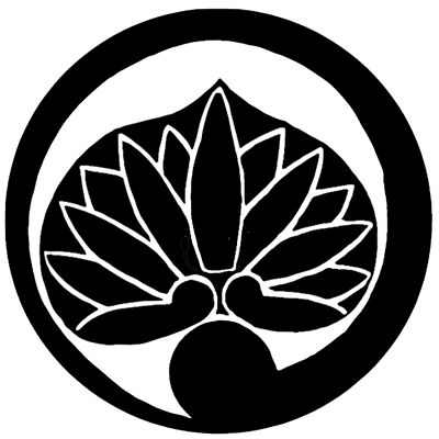 巴の丸に一つ葵