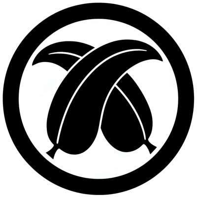 丸に上がり違い芦（２）