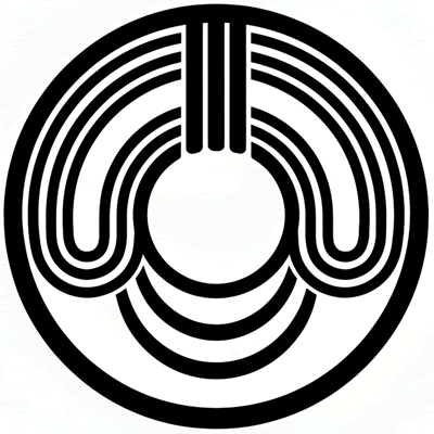 丸に吾妻結び（１）