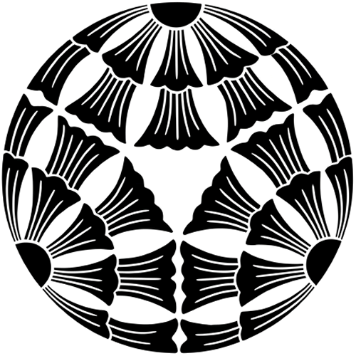 三つ割り頭合わせ寓生の花